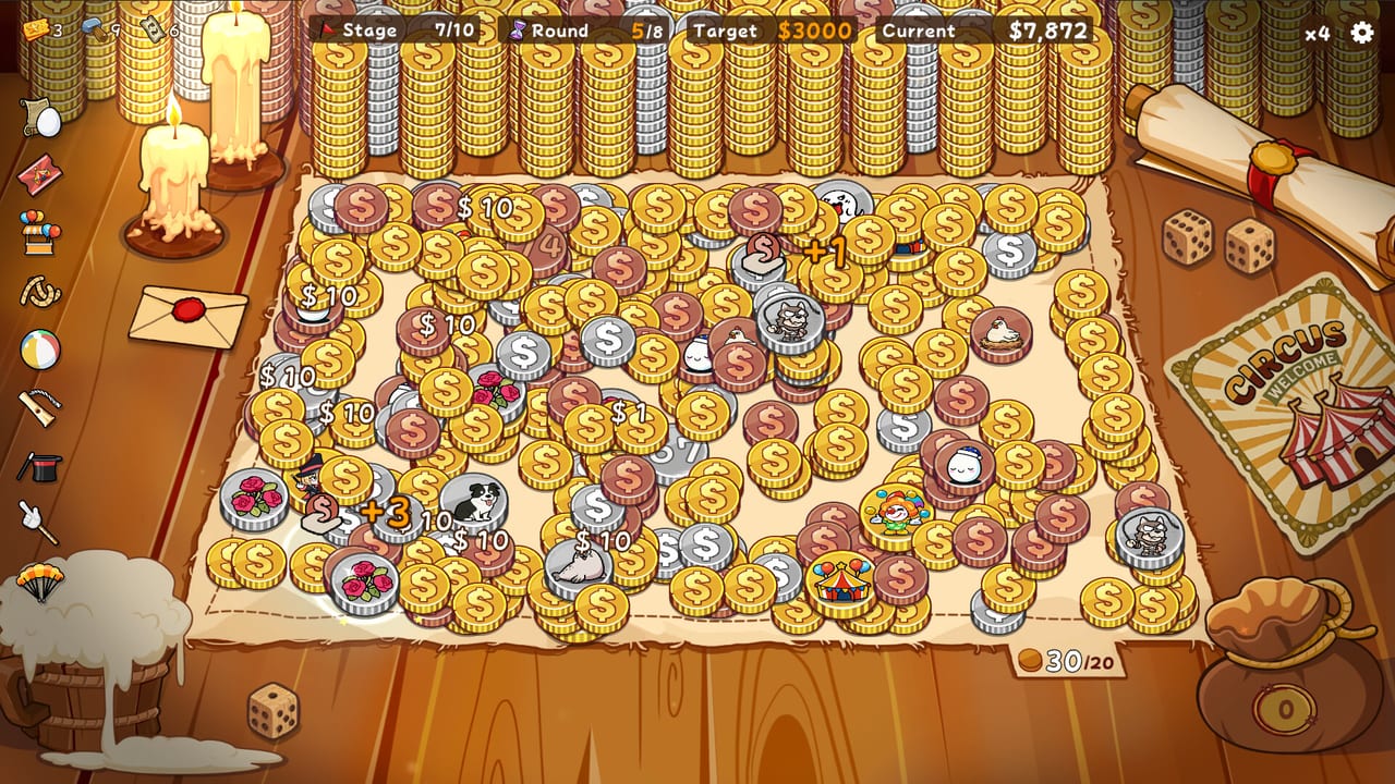 Coin Tavern stage progression